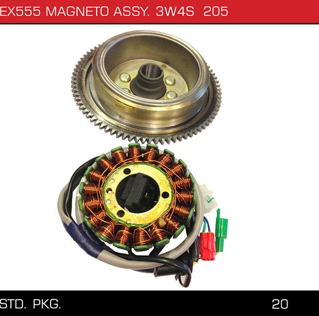 EX555 EGNETO ASSY 3W4S 205